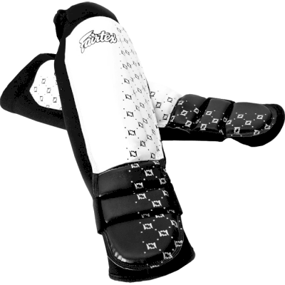 Шингарды Fairtex SP6 Solid White/Black