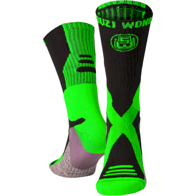 Носки Suzi Wong X-Sole Boxing Socks черный/зеленый
