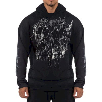 Худи Affliction черная ночь