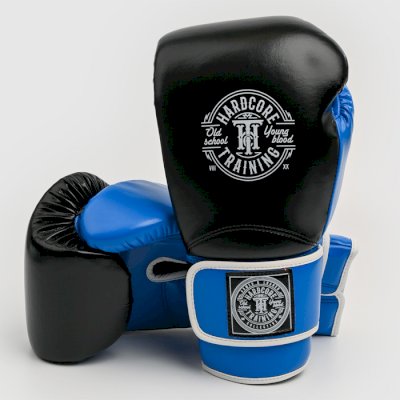 Боксерские перчатки Hardcore Training HardLea Black/Blue