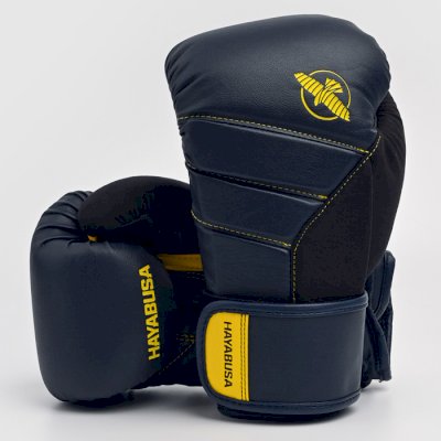Боксерские перчатки Hayabusa T3 Navy/Yellow