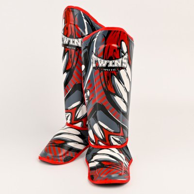 Шингарды Twins Special FSGL10-55 Grey/Red