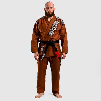 Кимоно для БЖЖ Hardcore Training OSYB Chestnut