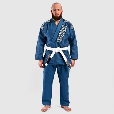 Кимоно для БЖЖ Hardcore Training OSYB Turquoise Blue