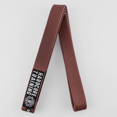 Пояс для кимоно Hardcore Training Premium Brown