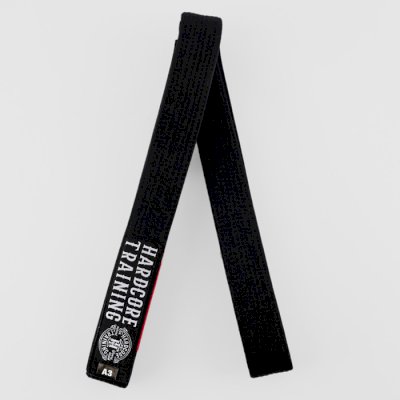 Пояс для кимоно Hardcore Training Premium Black