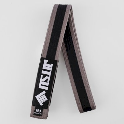 Детский пояс Jitsu Grey/Black