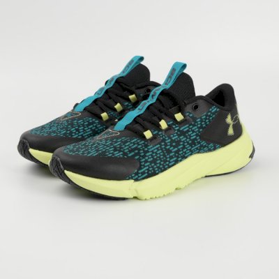 Кроссовки Under Armour GS Scramjet 5 черный/бирюзовый/желтый