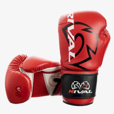 Снарядные боксерские перчатки Rival RB2 красные