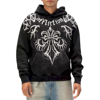 Толстовка Affliction Skeleton