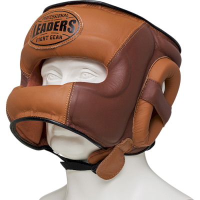 Бамперный боксерский шлем Leaders LS4SHGNB HRTG BR/BG