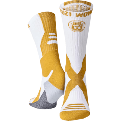 Носки Suzi Wong X-Sole Boxing Socks белый/золотой