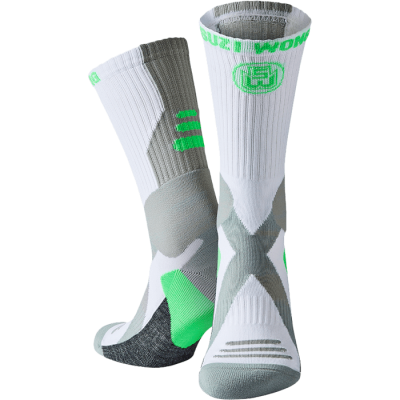 Носки Suzi Wong X-Sole Boxing Socks белый/зеленый