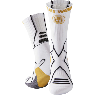 Носки Suzi Wong X-Sole Boxing Socks белый/золотой/черный