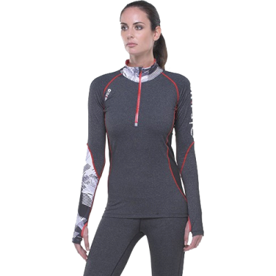 Женская тренировочная кофта Gr1ps Athletics Athletica серая