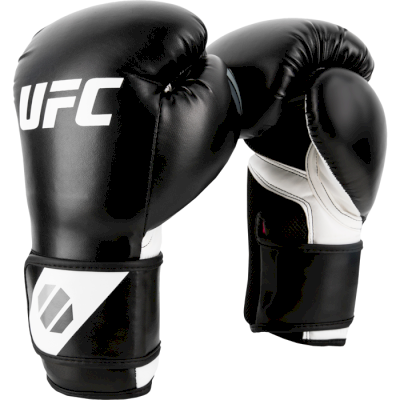 Боксерские перчатки UFC 04 черный/белый