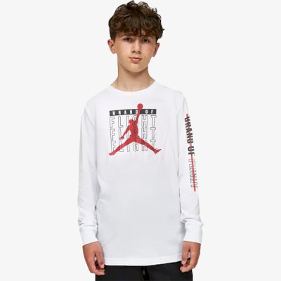 Детский лонгслив Nike 038 белый