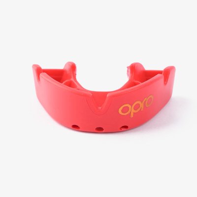 Детская боксерская капа Opro Bronze Level Red