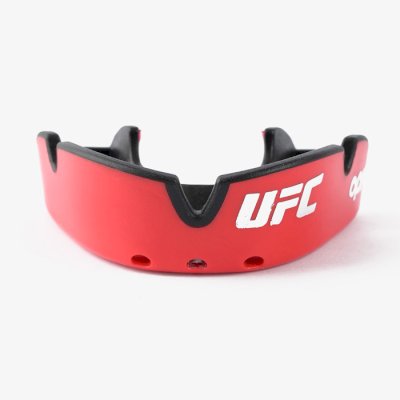 Детская боксёрская капа Opro Silver Level UFC красная