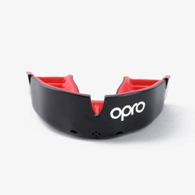Боксерская капа Opro Silver Level чёрная