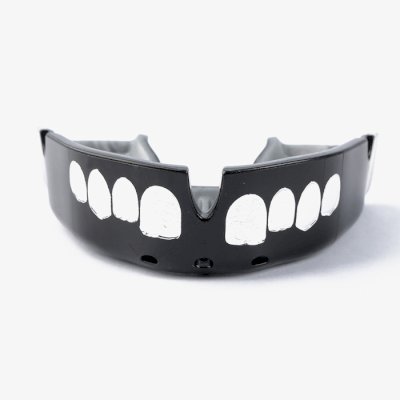Боксерская капа Opro Silver Level Grillz чёрная