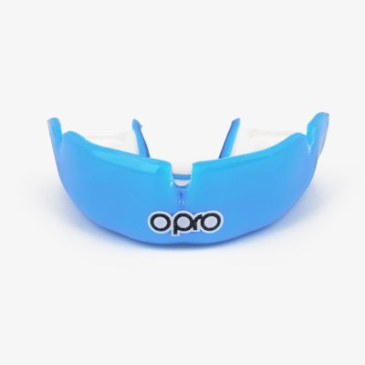 Боксёрская капа Opro Instant Custom-Fit Sky синяя