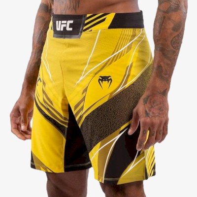 Шорты ММА Venum UFC Fight Night Long Fit 0445 желтые