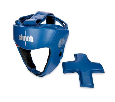 Шлем боксерский Clinch Olimp Dual C113 синий