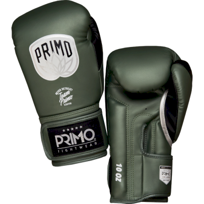 Боксерские перчатки Primo Emblem II Semi Leather 8 Oz Army Green