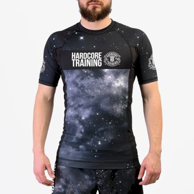 Рашгард Hardcore Training Space Black (Короткий рукав)
