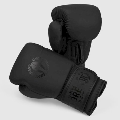 Боксерские перчатки Hardcore Training Helmet PU Black/Black