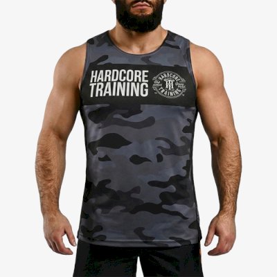 Тренировочная майка Hardcore Training Night Camo черная