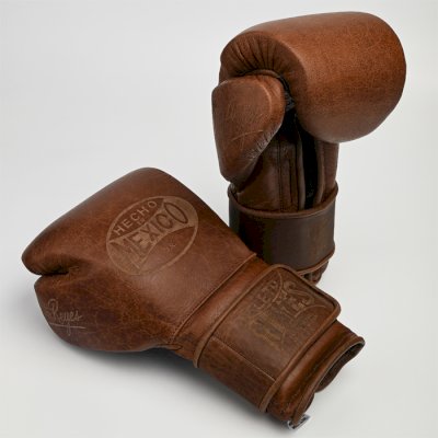 Боксерские перчатки Cleto Reyes E600 Vintage коричневые