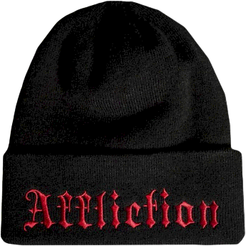 Двусторонняя шапка Affliction Black