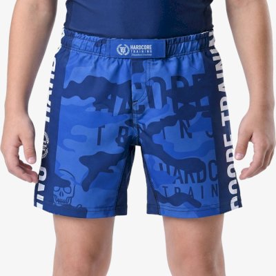 Детские шорты Hardcore Training Camo 2.1 Blue