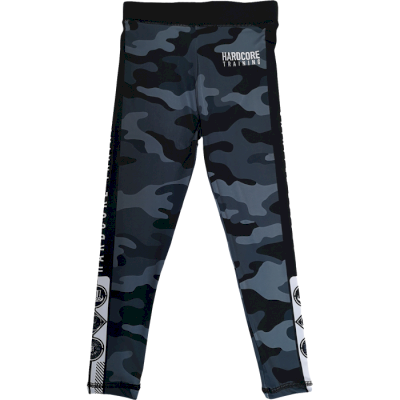 Детские компрессионные штаны Hardcore Training Night Camo 2.0
