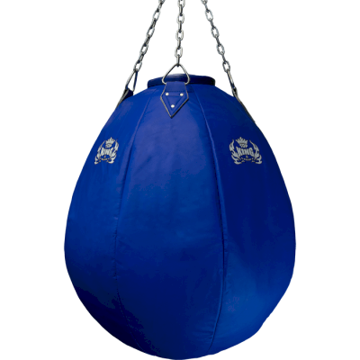 Шарообразный боксерский мешок Top King Boxing синий