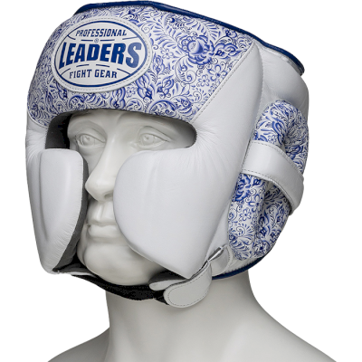 Боксёрский шлем Leaders Гжель