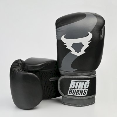 Боксерские перчатки Ringhorns Charger Black/Grey