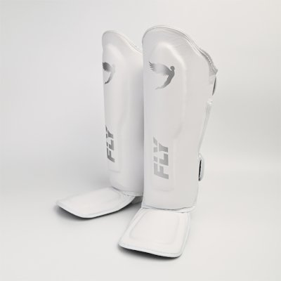 Шингарды Fly Spectre M 2.0 MMA Shin Guards белые
