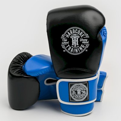 Боксерские перчатки Hardcore Training HardLea Black/Blue
