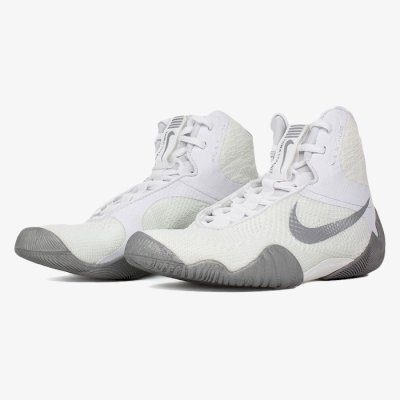 Борцовки Nike Tawa White Metallic серебристые