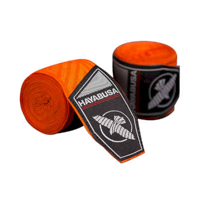 Боксёрские бинты Hayabusa Orange Maze 4,5 м