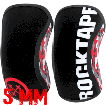 Наколенники Rocktape Assassins красный камуфляж 5мм