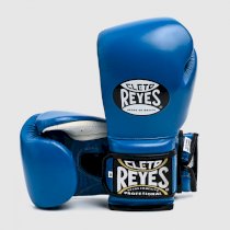 Боксерские перчатки Тренировочные Cleto Reyes E600 Blue