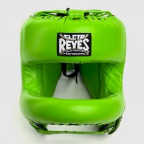 Бамперный боксерский шлем Cleto Reyes E387 Neon зеленый