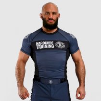 Рашгард Hardcore Training Recruit Grey (Короткий рукав)