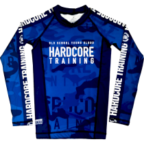 Детский рашгард Hardcore Training Camo 2.1 LS Blue