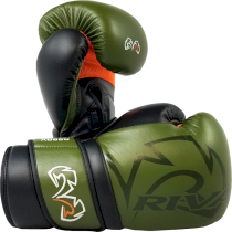 Боксерские перчатки Спарринговые Rival RS80V Impulse Green