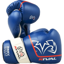 Боксерские перчатки для спарринга Rival RS2V blue